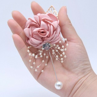 New Romantic Boutonniere Corsage Brooch Wedding Groom Buttonhole Flowers