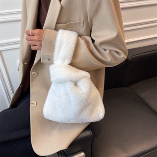 coco Home Fashionable Female Bag Korean Version Portable Plush Small Niche All-Match