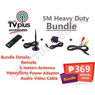OSQ ABS-CBN TV Plus Black Box Accessories Bundles