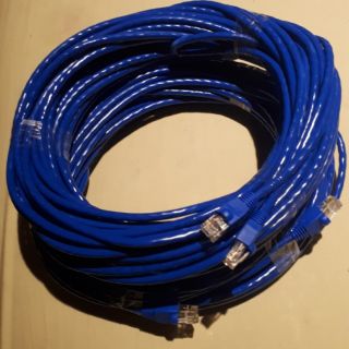 20m Blue Rj45 Cat6 Ethernet Lan Cable