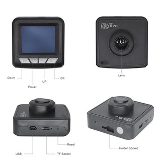 New Mini Car DVR Camera Dashcam Full HD Video Registrator Recorder G-sensor Night Vision Dash Camera (7)