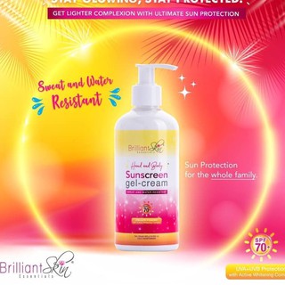 Brilliant Skin Sunscreen Lotion 300g and 120g