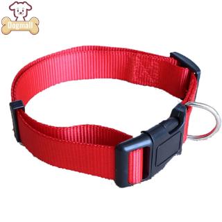 Pet Dog Collar Nylon Adjustable Safety Buckle Necklace Dogmall
