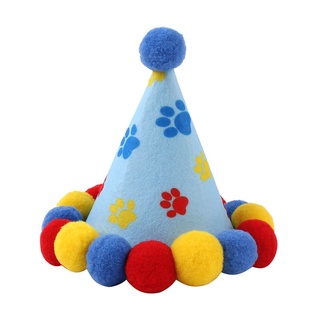 Pet Cat Dog Birthday Headwear Caps Hat Party Costume Headwear (5)
