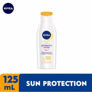 Authentic Nivea Sun Protect & White Lotion Spf 50 125ml | Nivea Sunscreen | Nivea Sunblock