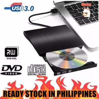USB 3.0 Slim External DVD Drive RW CD Reader Writer Burner Player installer USB Optical Drives