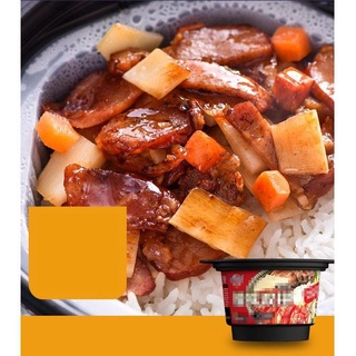 Food Staples❈✒◄Claypot rice cured meat rice instant rice Chinese instant rice self-heating Hot Pot