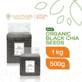 ₪☌Organic Black Chia Seeds - BULK