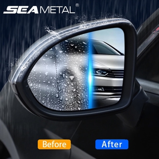 SEAMETAL Car Window Sticker Rearview Mirror Anti Rain Film Anti Fog Clear Rainproof Tape