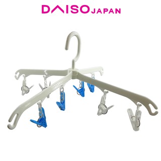 Daiso Blue and White Clothes Hanger