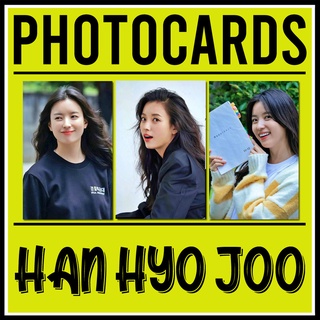 HAN HYO JOO GLITTERED PHOTOCARDS