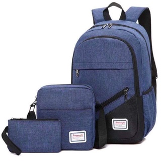 backpack for men travel bag Backpack Set w/ Laptop Compartment Inside