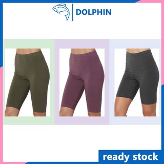Dolphin Shorts Yoga Shorts CYCLING SHORTS PLUS SIZE (S-4XL) UNISEX