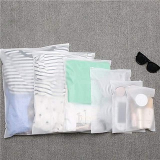 travel organizer♂【 New Arrival 】Thick Transparent Plastic Bag Reusable Travel Underwear Waterproof S