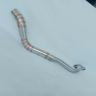 Elbow pipe for Aerox 155 new, Stainless