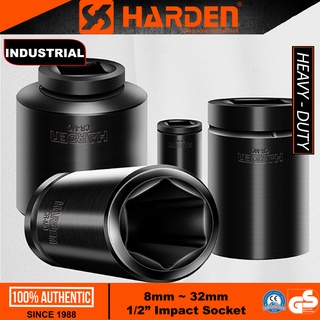 Harden 8mm ~ 32mm 1/2" Impact Socket (INDUSTRIAL) CrMo Material Pneumatic Tools