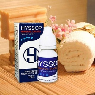 Hyssop Mineral Drops Original 15ml
