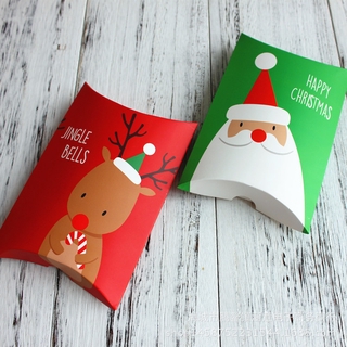 Snack Pillow Box Candy Christmas Gift Korean Version Santa Claus Nougat