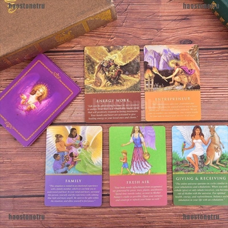 【HAOS】Tarot Cards Daily Guidance Angel Oracle Card Deck Table Game Playing Cards Board (5)