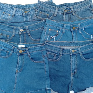Highwaist denim shorts send your size