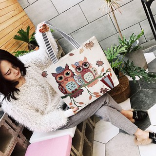 Women's Fashion Tote Bag Korean Bag Canvas Avocado Bag Casual Bag