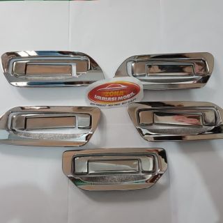 Chrome Color Handle and Outer Covers Set for Toyota Kijang Grand 1995 Car Accessories