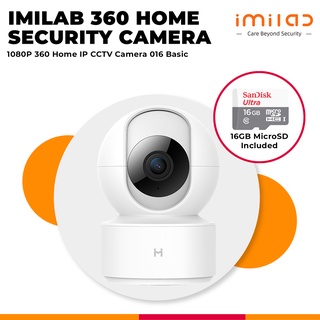 Imilab H.265 1080P 360 Degrees Night Version Smart AI IP Camera Home Baby Monitor With 16GB MicroSD