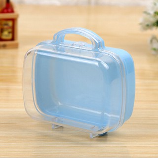 suitcase case✢☽Good Pull Lever Hand-held Travel Rolling Storage Candy Suitcase Case Box