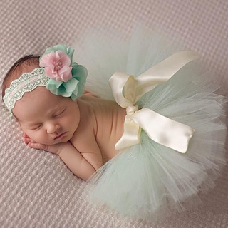 Newborn Infant Costume Props Attire Princess tutu skirt baby Holder Photography Prop