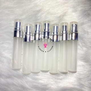 5pcs 5ml Perfume Aluminized Silver Frosted Glass Spray Bottle (1)