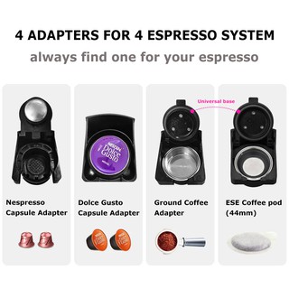 Capsule Coffee Machine Full Automatic With Hot & Cold Milk Foaming Machine Espresso Maker,Dolce gusto nespresso capsule ground coffee (3)