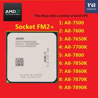 【New】AMD A10 6800K 6700 6600K 6790K 5700 5800k A8 7650 A8 7600 A8 7500 A10 7800 7700K 7850K 7860K