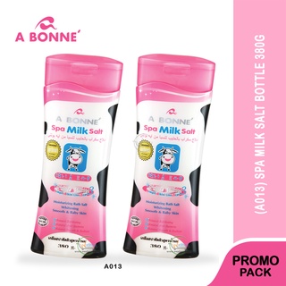Abonne Spa Milk Salt Bottle 380G ( A013 PACK BY 2'S )