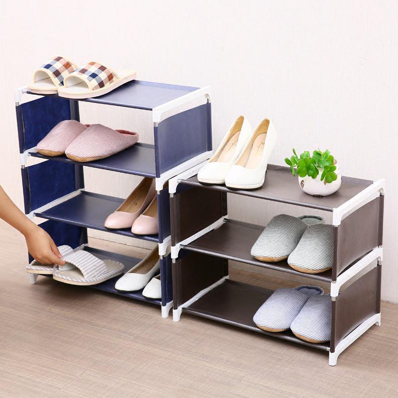 Easy to assemble 3~5 layes waterproof non-woven fabric shoe rack Storage Rack