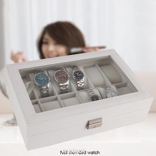 Home Luxury 12 Slots Watch Box