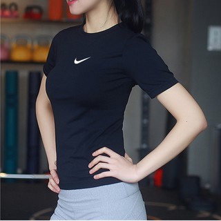 NK 804 drifit t-shirt for women Short Sleeve Athletic Dry Fit Shirt For Women Running Yoga