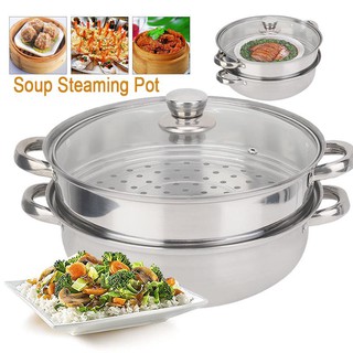 Home kicthen 2 Layer Stainless Steamer
