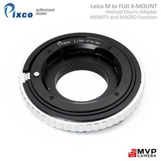Leica M LM Helicoid Macro to Fujifilm Fuji FX X-mount Adapter PIXCO brand MVP CAMERA