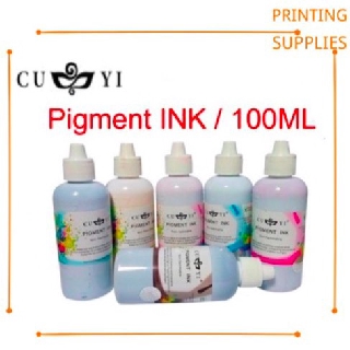 Pigment Ink 100ml 6Color Waterproof Ink Cuyi Brand