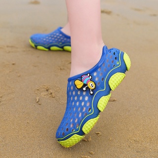 Shoes Warrior Boy's Shoes Summer Non-Slip Toddler Children Teens Fashion Beach Shoes Soft Bottom Chi