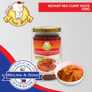 Thai Boy Instant Red Curry Paste 230g