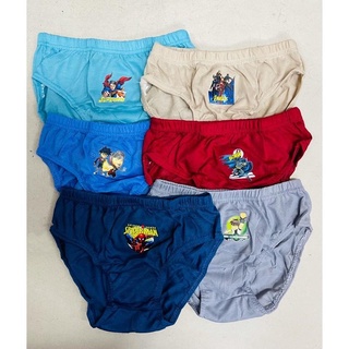 BABY FASHIONKIDS FASHION☇COD 12Pieces Character Kids Boys Briefs Underwear 3-5yrs Old Good Quality