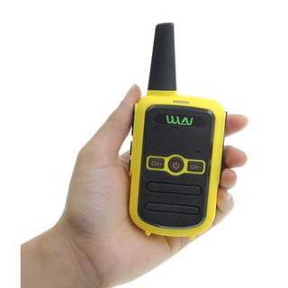 Buy 1 Take 1 WLN KD-C51 5W UHF 16 Channel Two-Way Walkie Talkie Radio(yellow) (3)