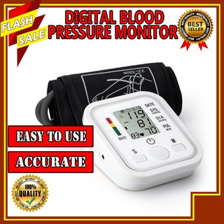AUTHENTIC Blood Pressure/Digital Upper Arm BP/Pulse Monitor Health Care Tonometer Sphygmomanometer