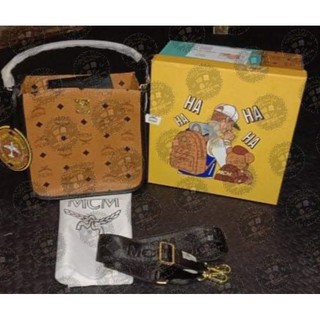 MCM 2way slingbag handbag with box dustbag (1)