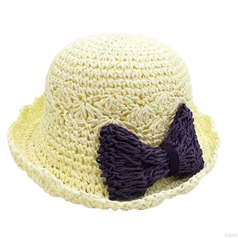 BOBORA Summer Infant Baby Girl Outdoor Sun Cap Baby Hat (9)