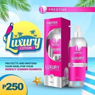 Prestige luxury lotion new packaging