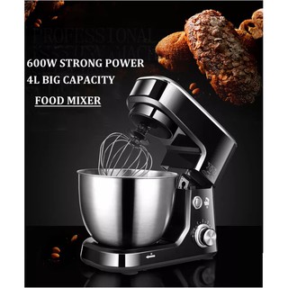 Cak ecream mixer flour mixer 4 l mixer fully automatic mini whisk multi-functional stand mixer