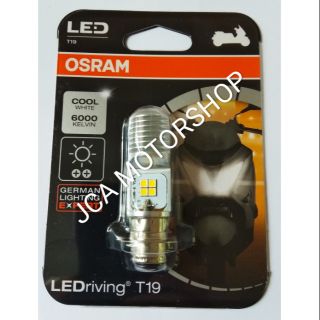 OSRAM LED T19 12V 5/6W For Wave, XRM, Shogun, Raider, Mio, Beat, etc. (1)