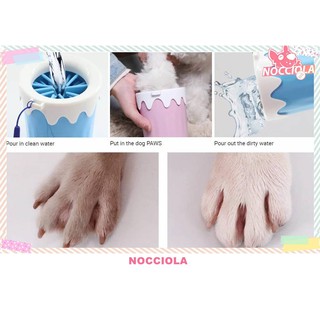 Pet Foot cleaning cup Portable Outdoor Dog Foot Washer Brush Cup Silicone Bristles Pet Paw Cleaner